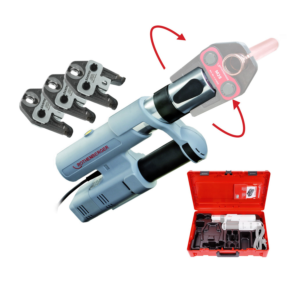 Dönges Romax AC ECO + 3 SANPRO - U - Pressbacken 16, 20, 25