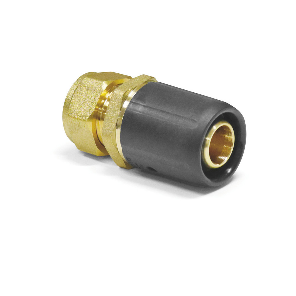 Sanpro STECKFIT Steckfitting Übergang Kupferrohr Klemmverschraubung, Größe 20x2 - Abgang 22 mm