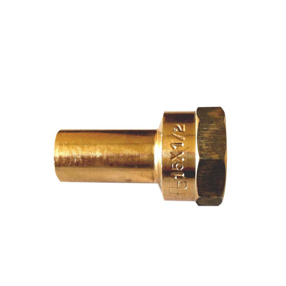 Sanpro Pressfitting Kupfer Einsteckstück mit Innengewinde, Größe V 22 - 1/2"