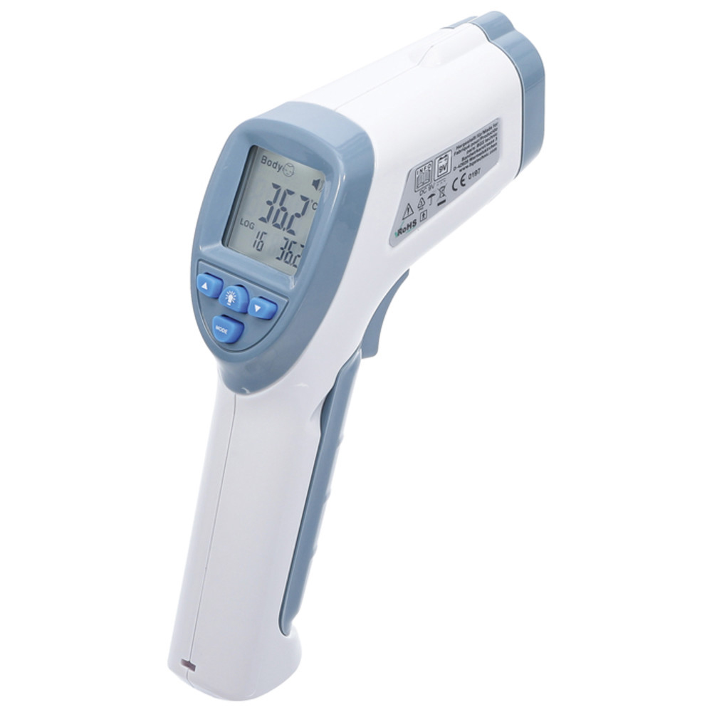 BGS Stirn-Fieber-Thermometer Infrarot kontaktlos 0-100°C