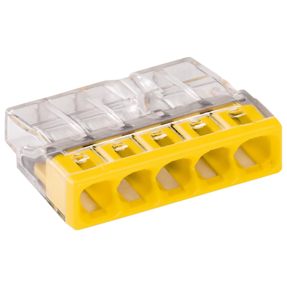 Wago Compact Verbindungsdosenklemme 2273, Anzahl Klemmstellen 5