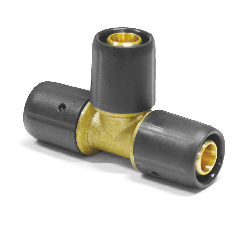 Sanpro Steckfitting T-Stück gleiche Abhänge - DVGW, Größe 16x2