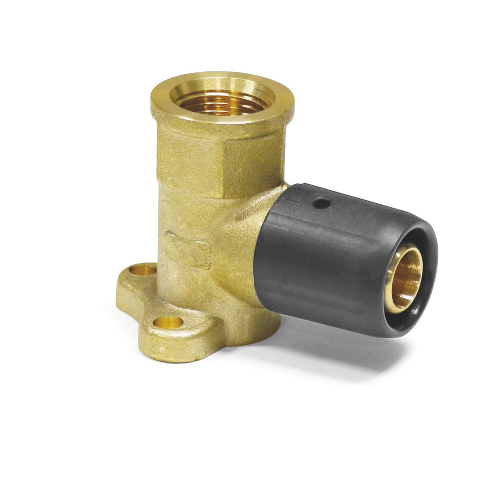 Sanpro Steckfit. Wandwinkel - Wandscheibe IG - DVGW, Größe 20x2 - Höhe 78 mm - Gewinde 1/2"
