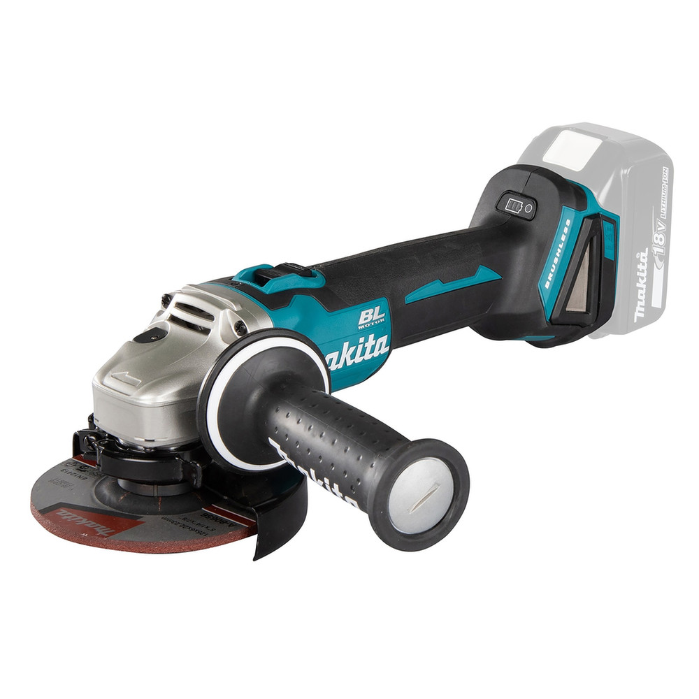 Makita Akku-Winkelschleifer 18V (ohne Akku, ohne Ladegerät)