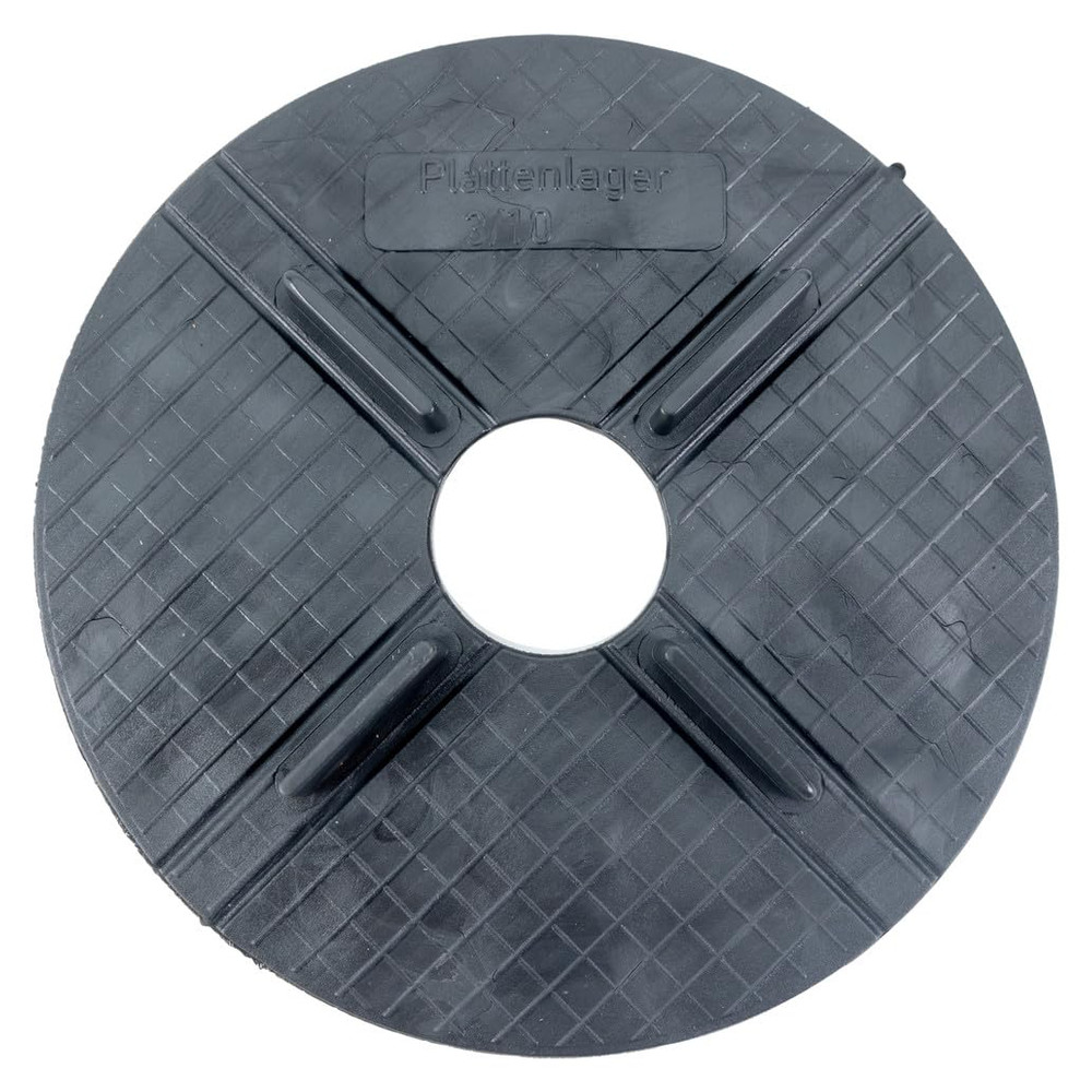 Flaches Gummi Stelzlager - Plattenlager 3 mm Fuge / 10 mm Höhe