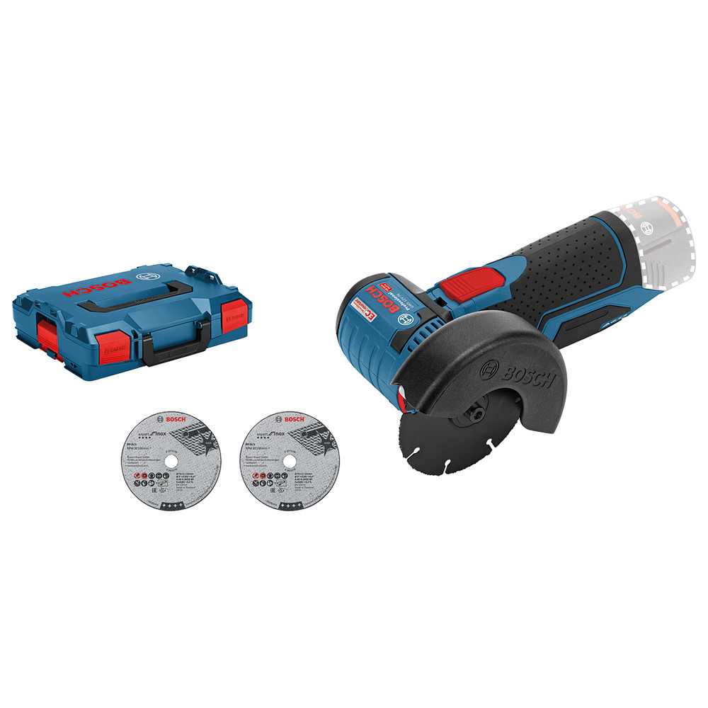 Battery angle grinder GWS 12V-76, solo version, L-BOXX