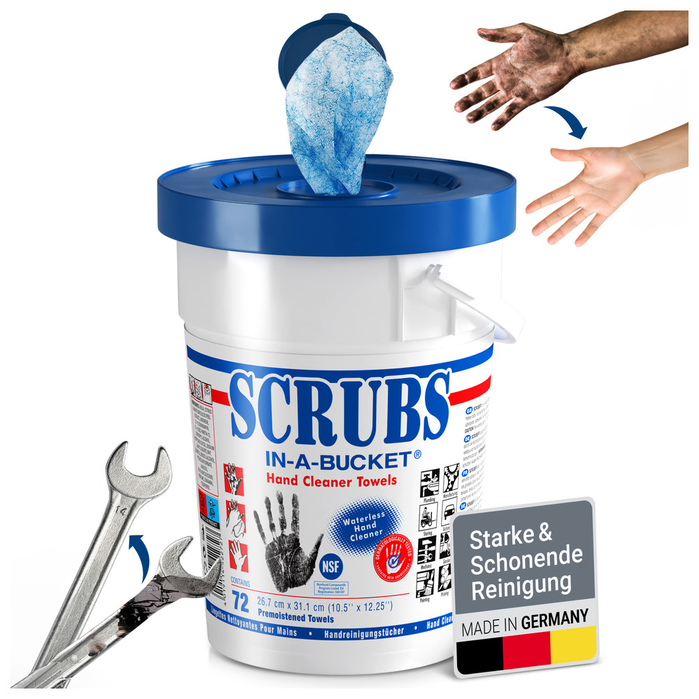 ITW Feuchte Reinigungstücher Scrubs