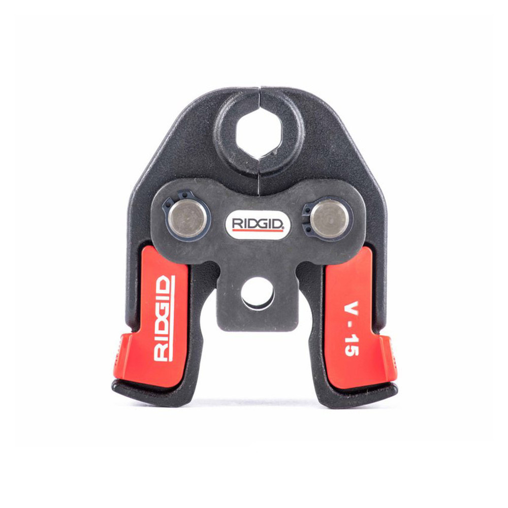 Ridgid Kompakt - V - Pressbacke für 24 kN Pressen wie RP240 | RP241 | Viega Picco, Pressprofil V 15