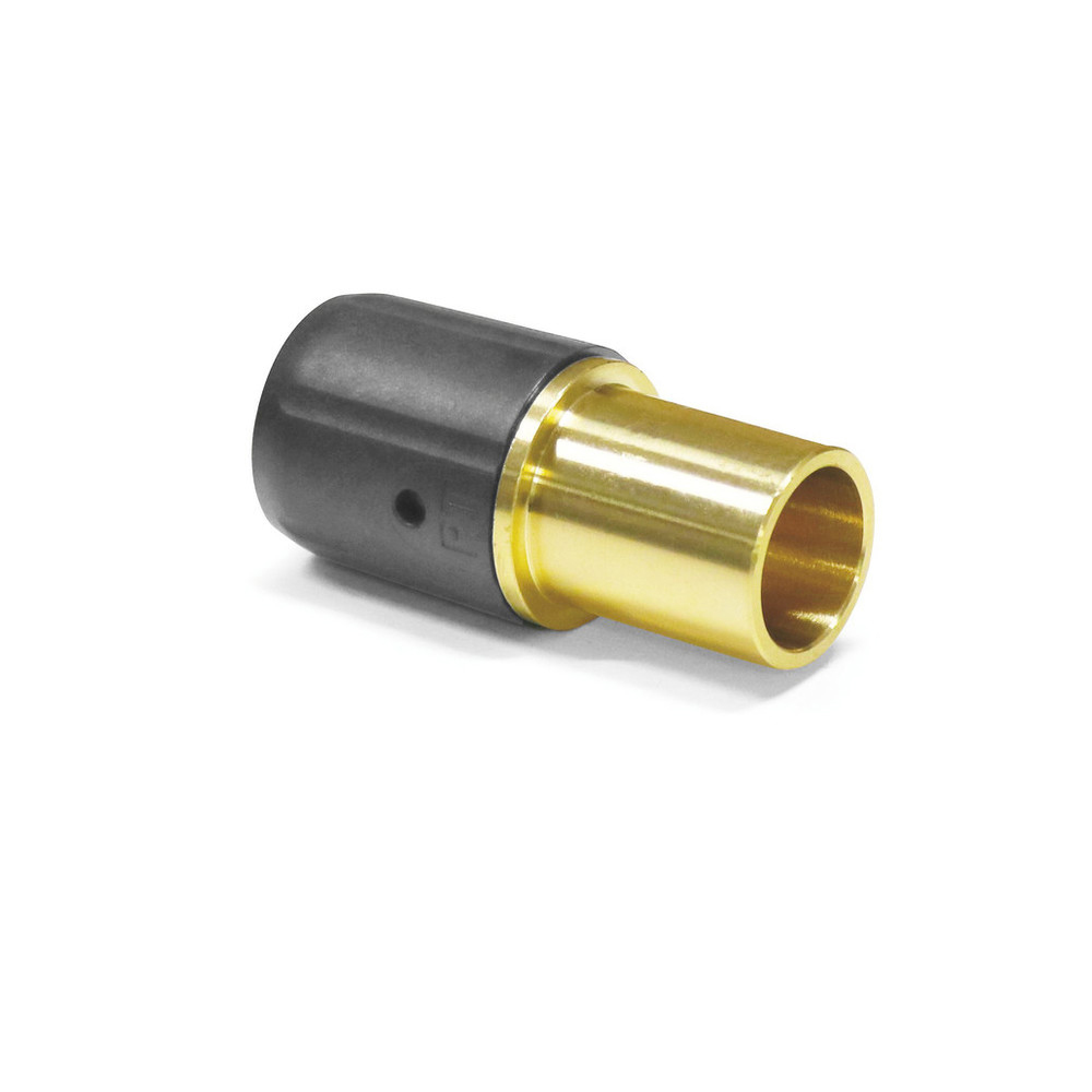 Sanpro Steckfitting Übergang Verbundrohr auf Kupferrohr, Größe 16x2, Abgang 15 mm